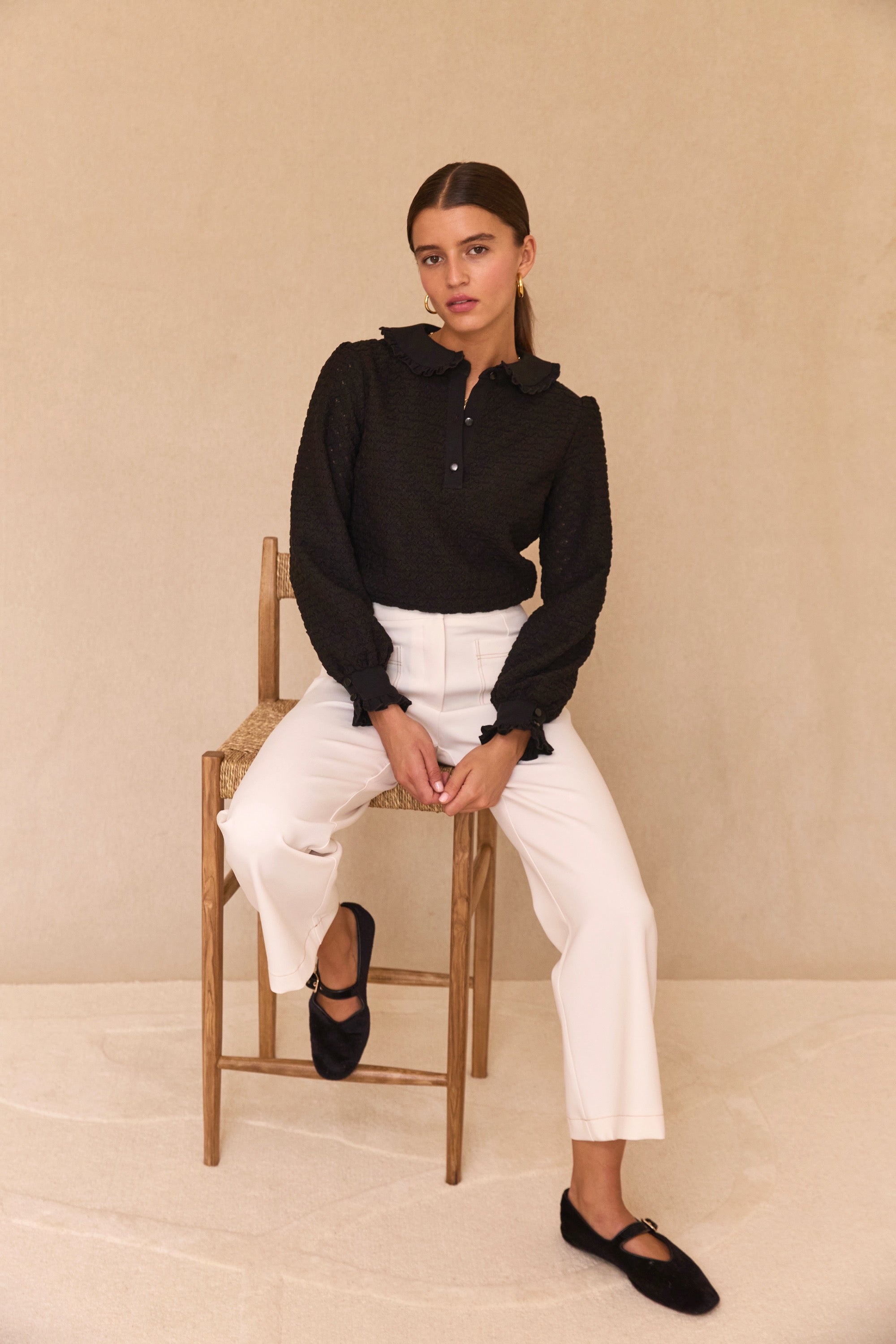 Pantalon Paimpol écru