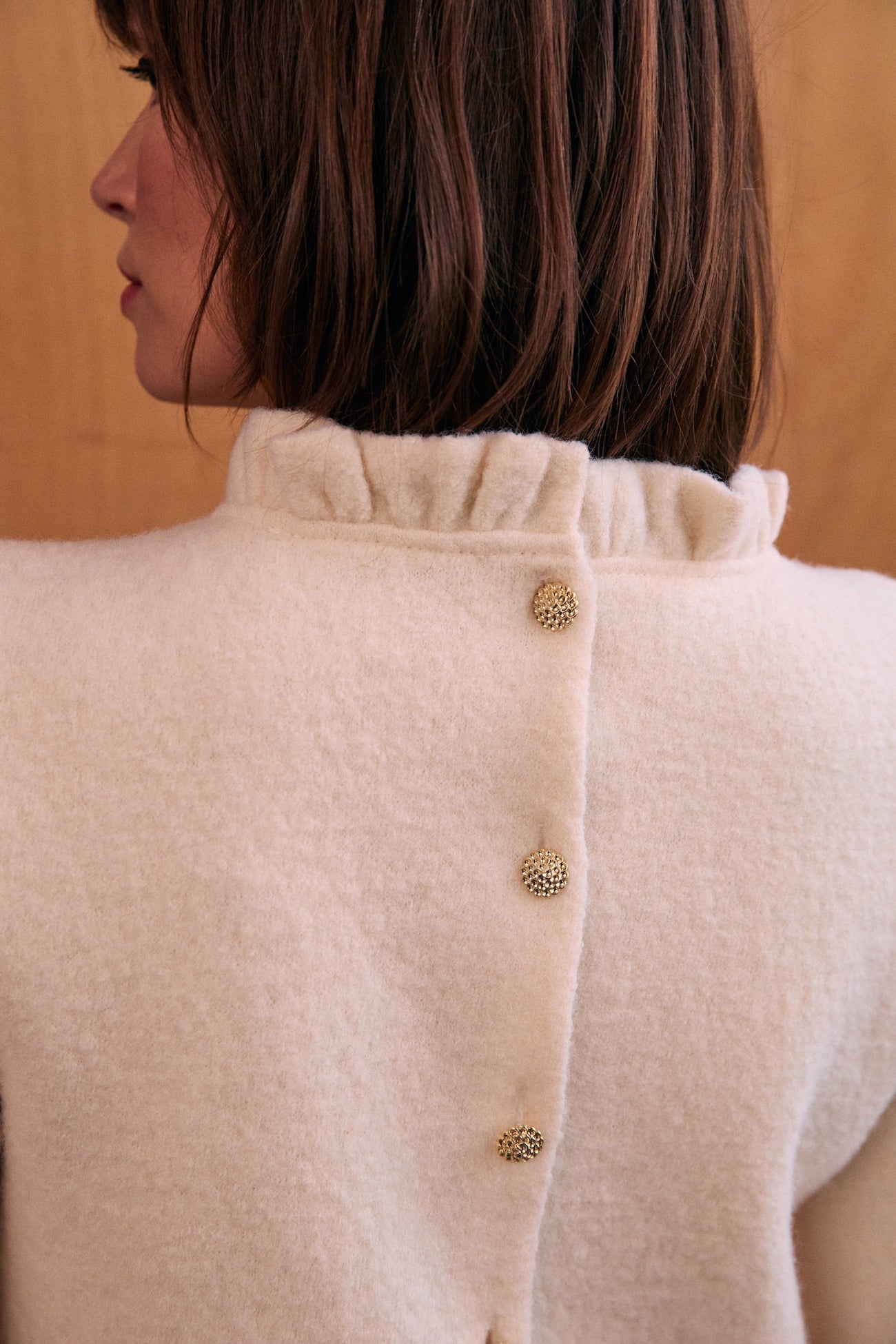 Top Odyssée laine écrue