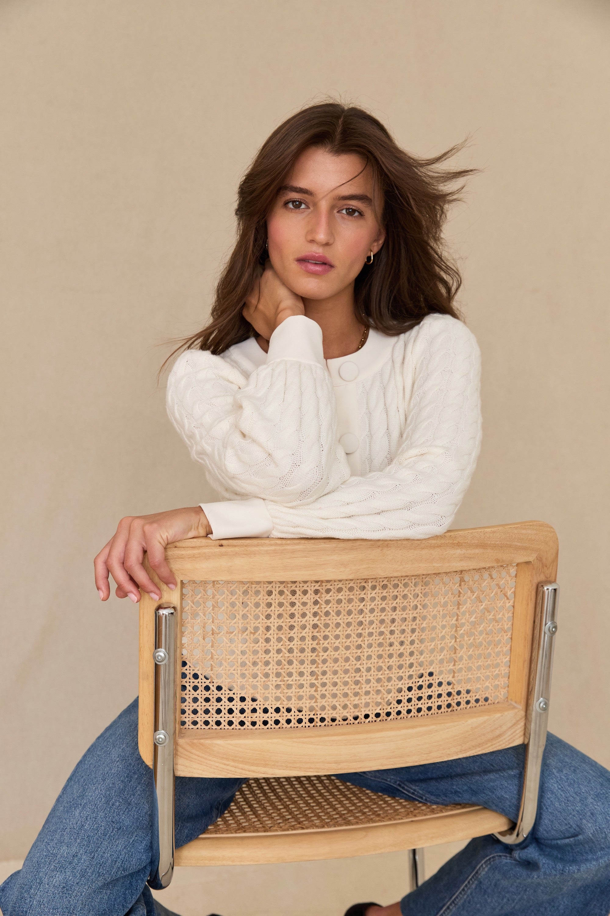 Gilet Céleste écru