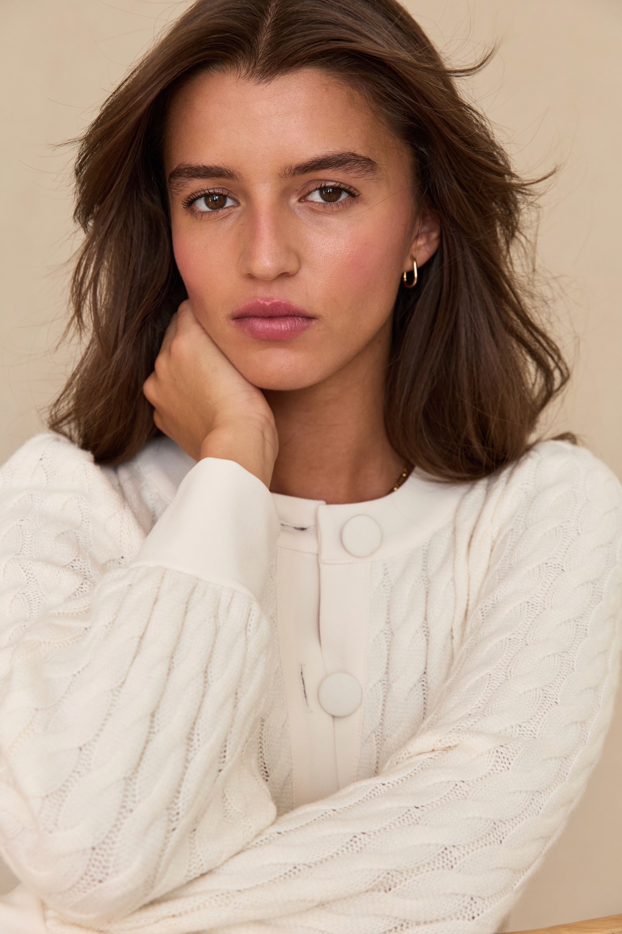 Gilet Céleste écru