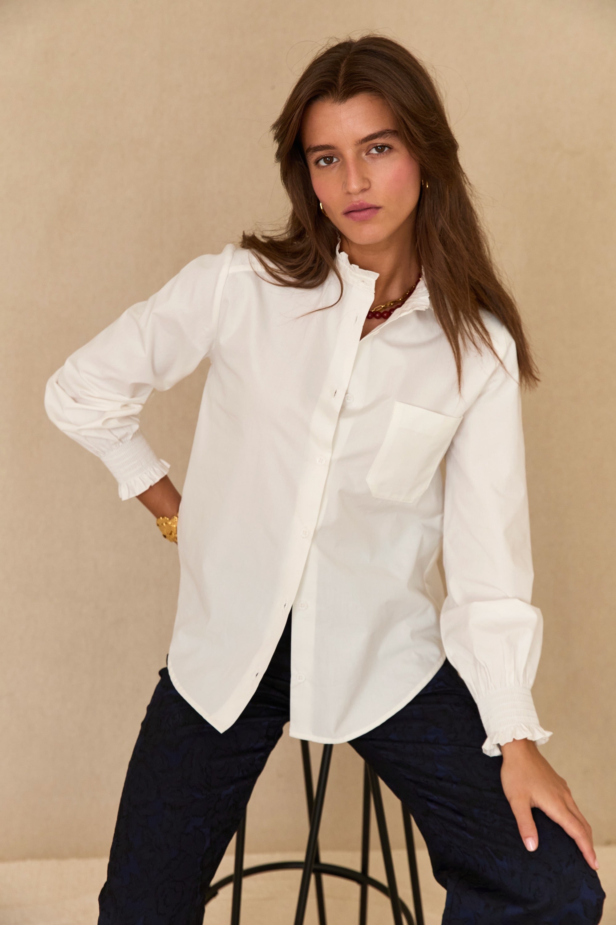 Chemise Peppa blanche