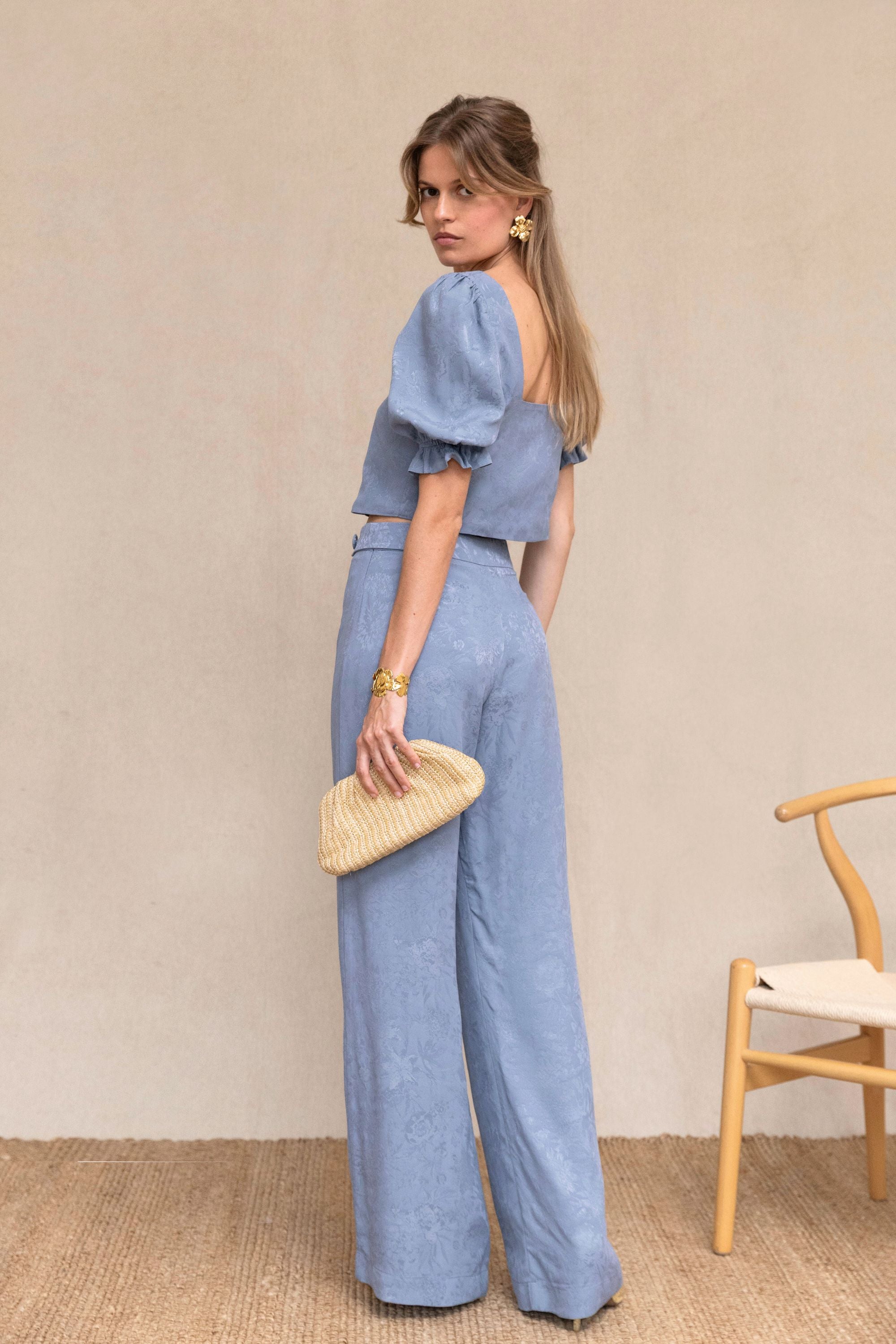 Pantalon Augusta ardoise