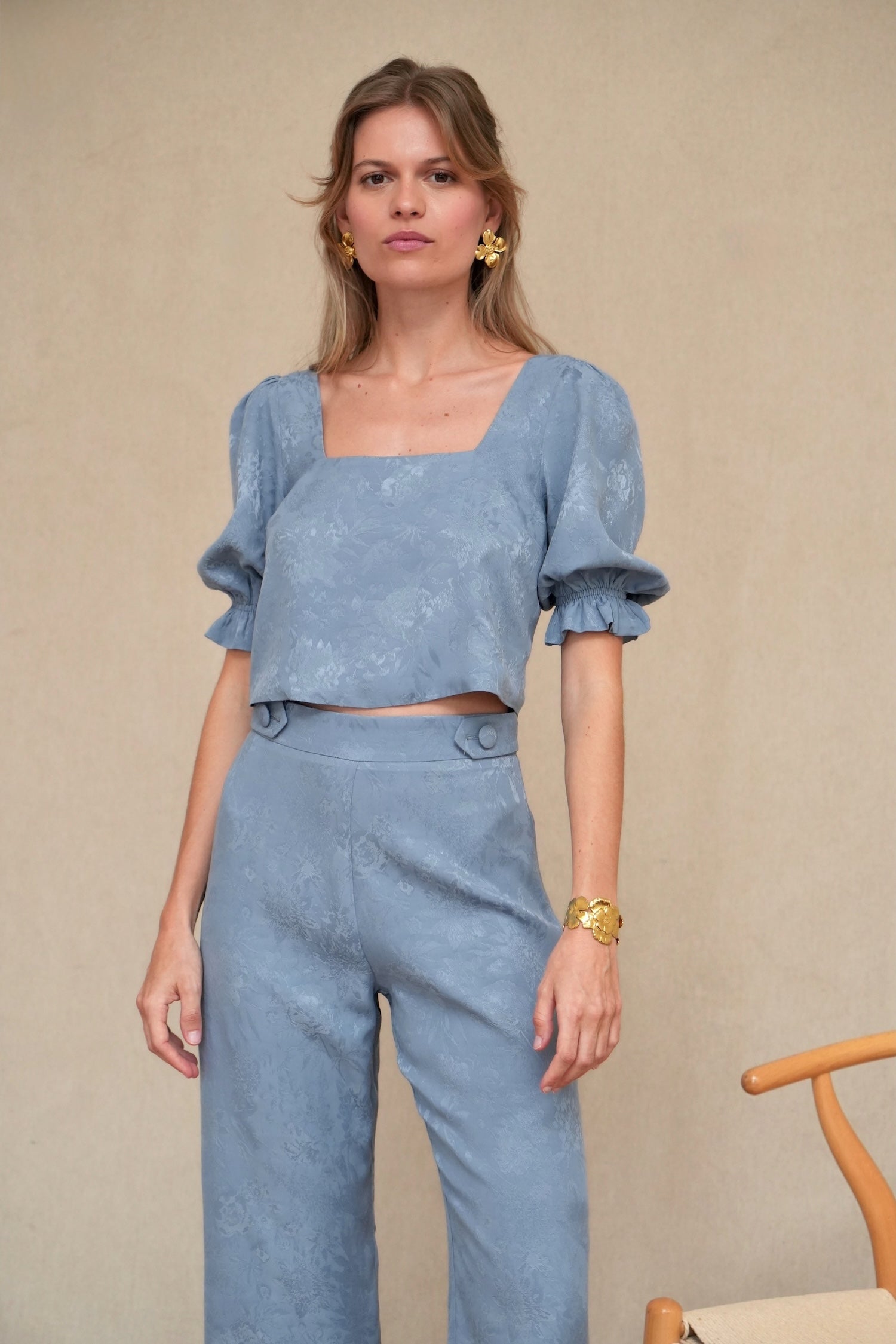 Pantalon Augusta ardoise