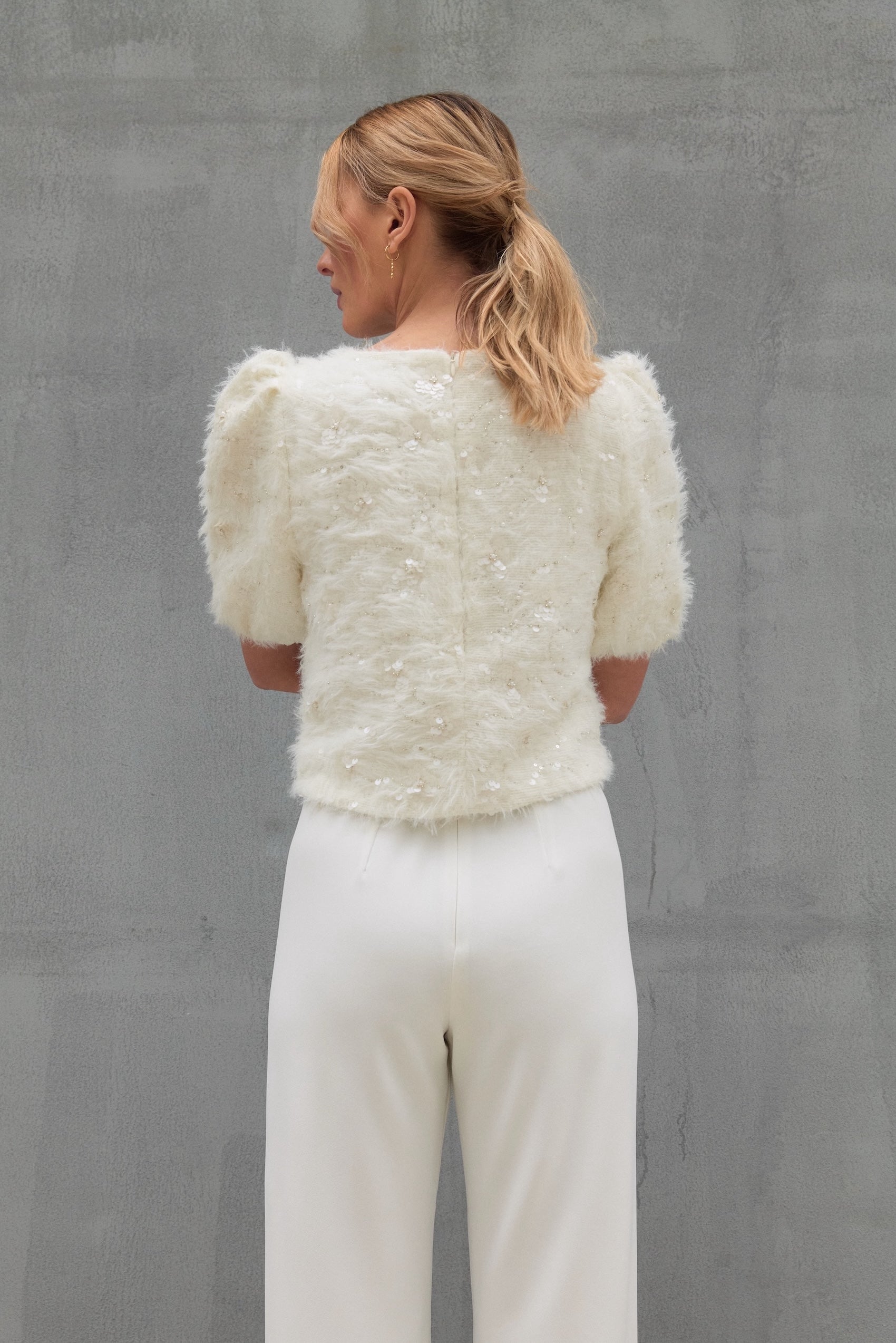 Pantalon Charles écru