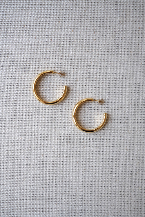 Boucles d'oreilles créoles Célaeno