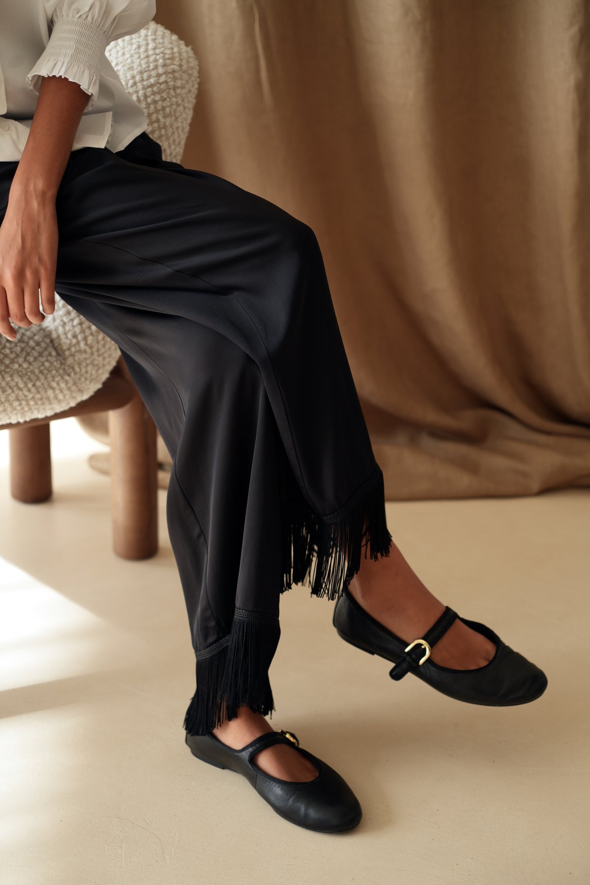 Pantalon Luna à franges