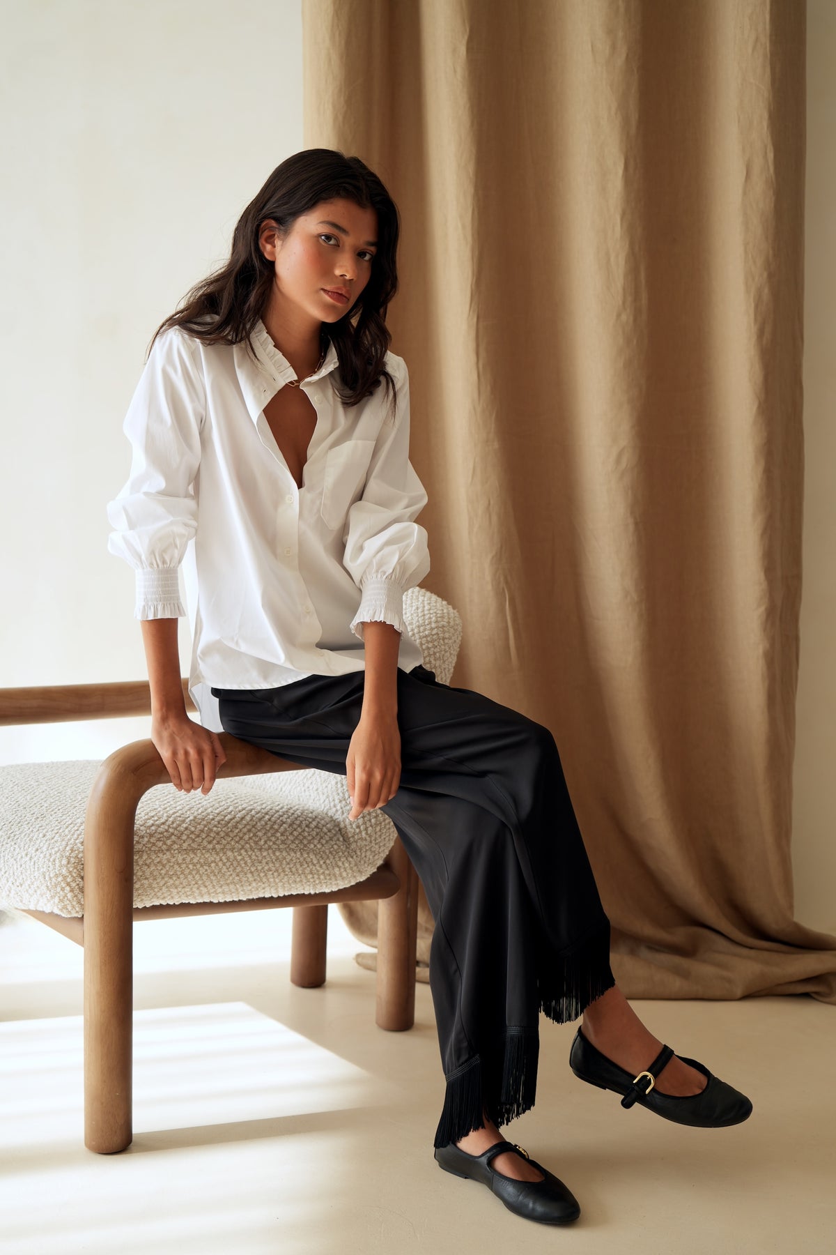 Pantalon Luna à franges