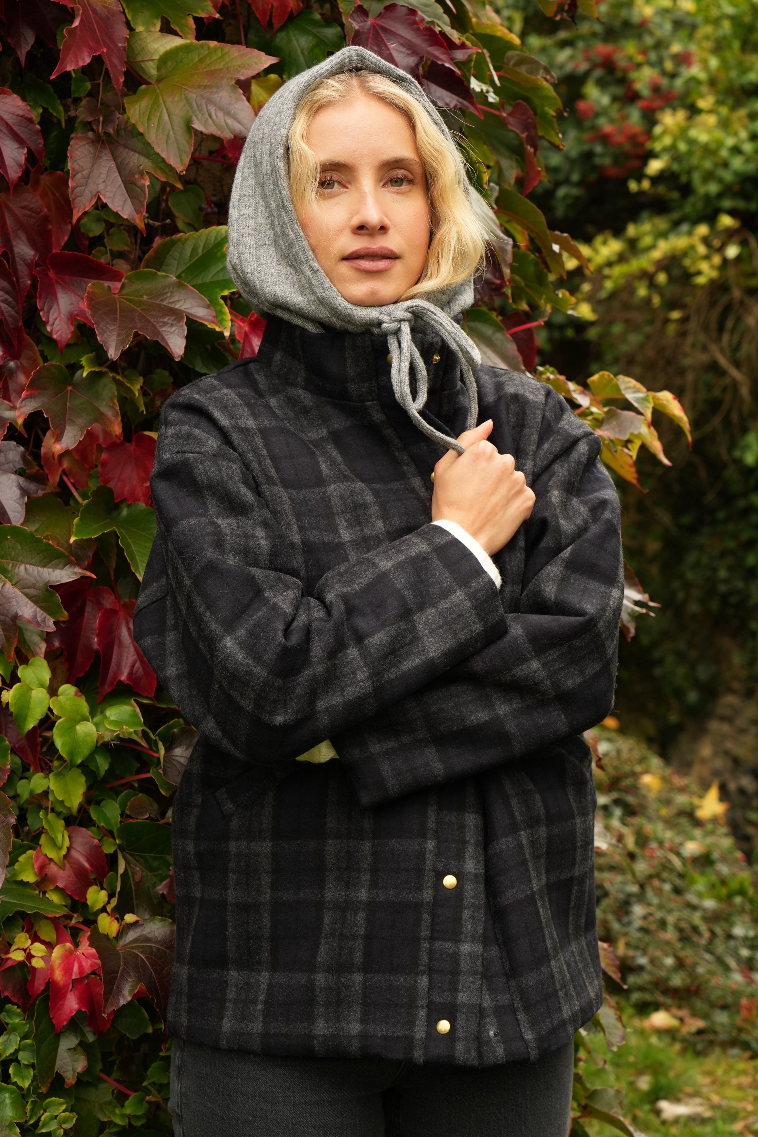 Manteau Bobby tartan