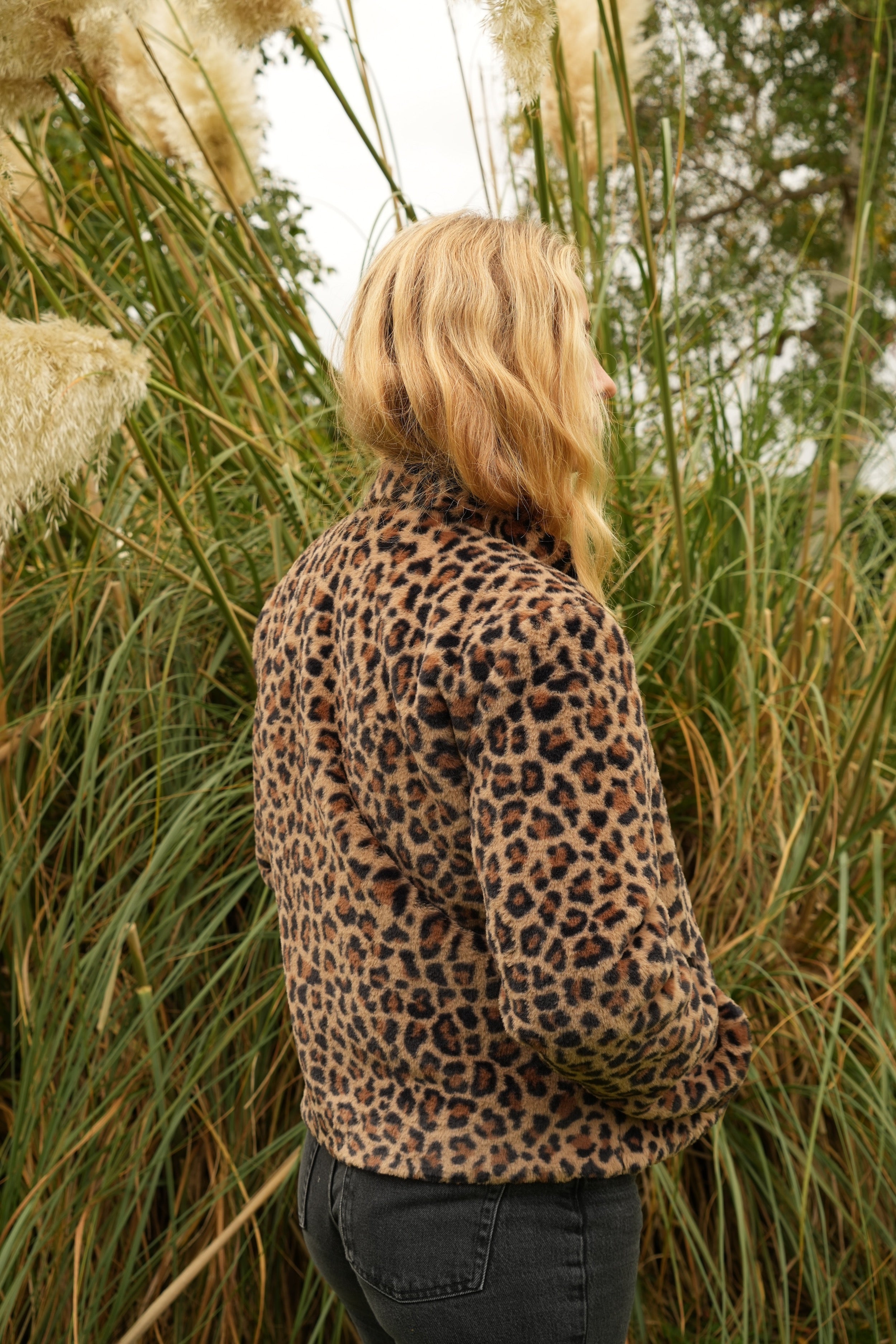 Manteau Claude Léopard