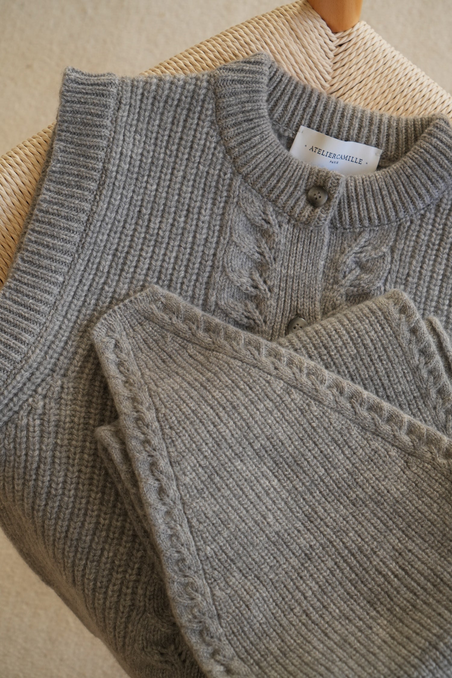 Écharpe Coëtlogon grise