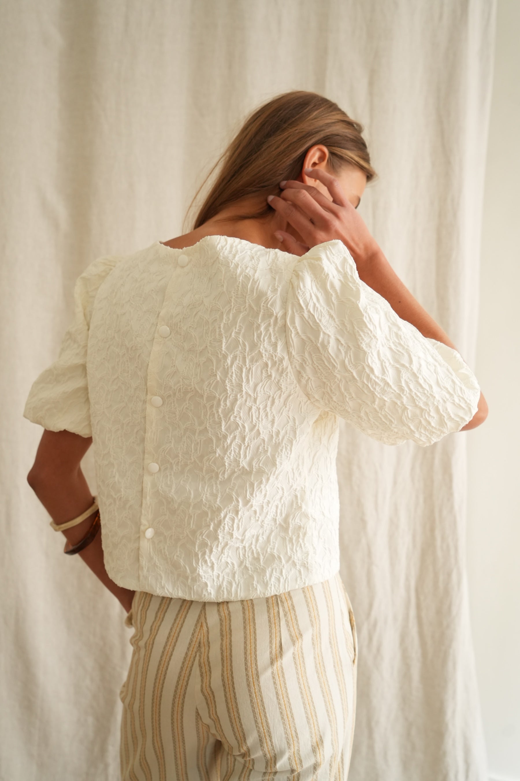 Pantalon Gaby rayé