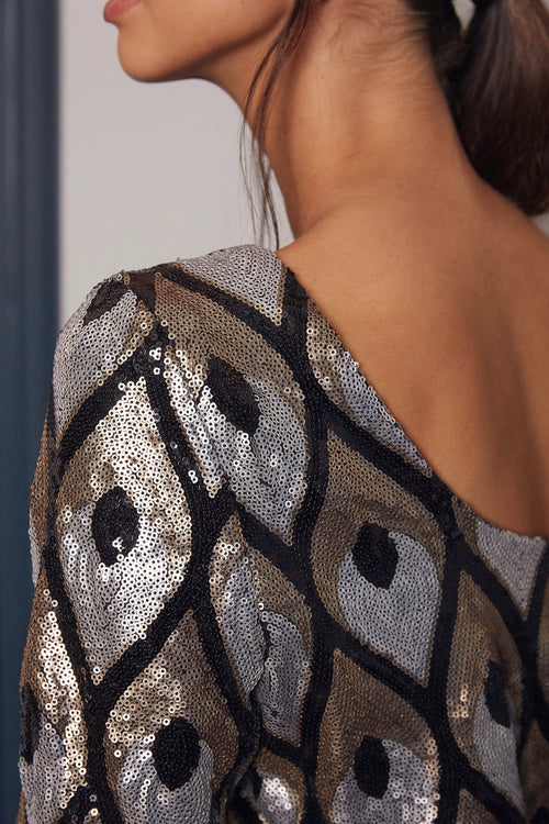 Adry sequin blouse