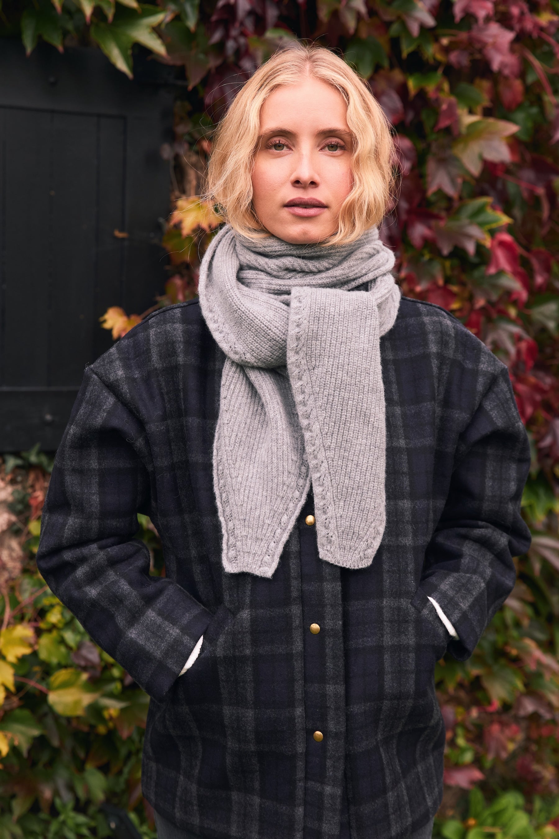 Écharpe Coëtlogon grise