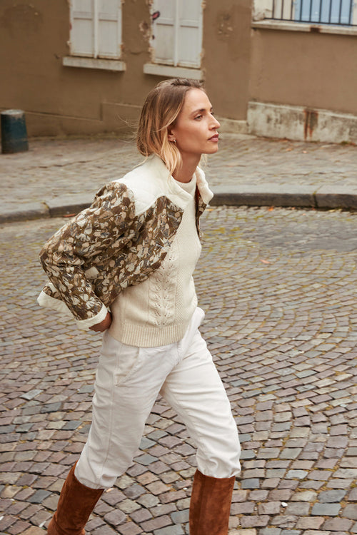 Veste Betty feuillage