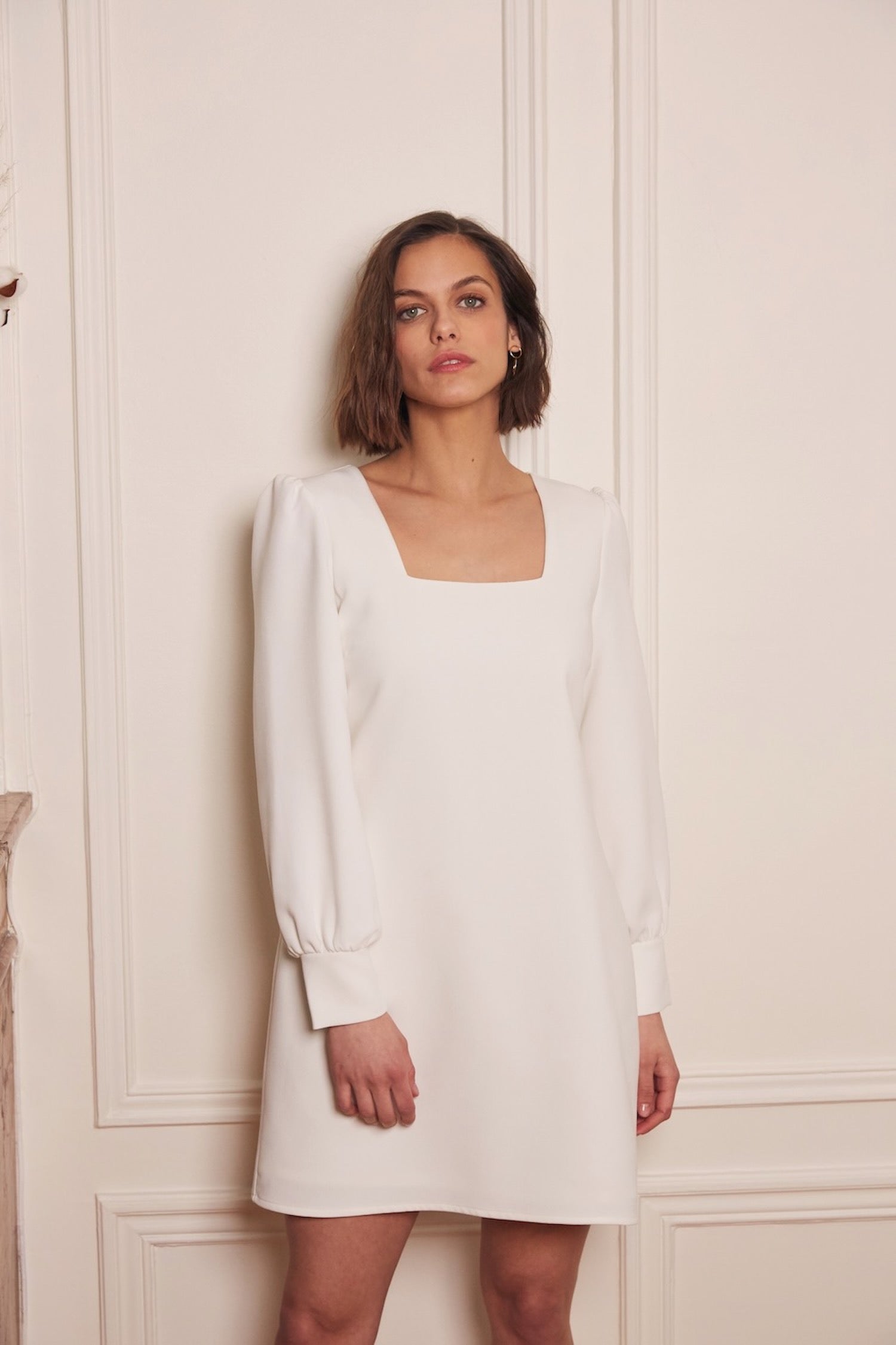 Robe Hélène écrue