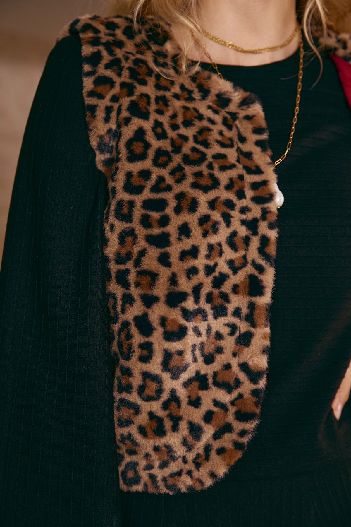 Veste Spencer léopard