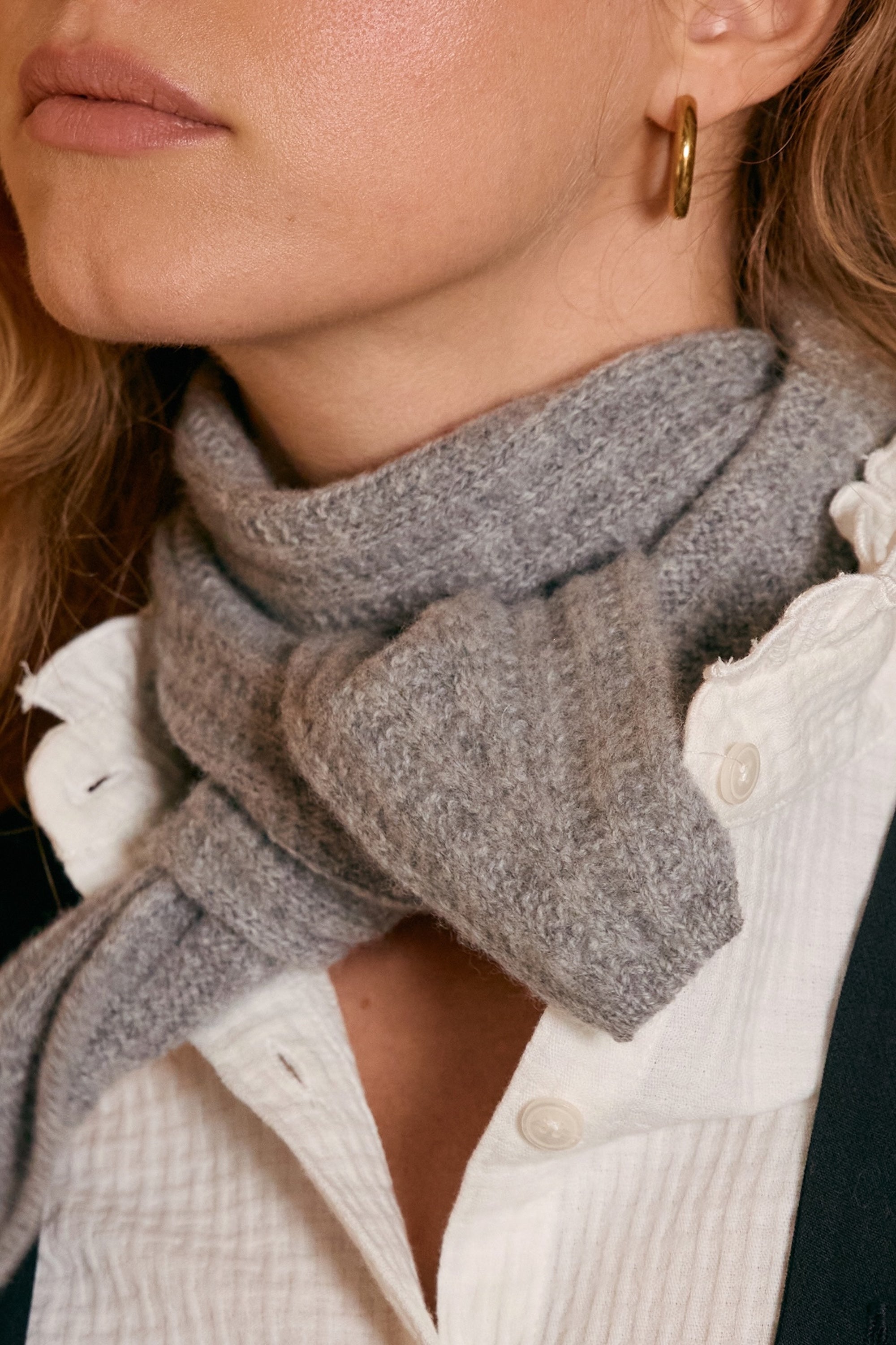 Foulard Sèvres gris