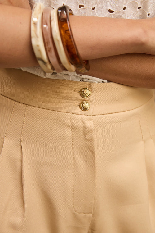 Pantalon Fitz beige