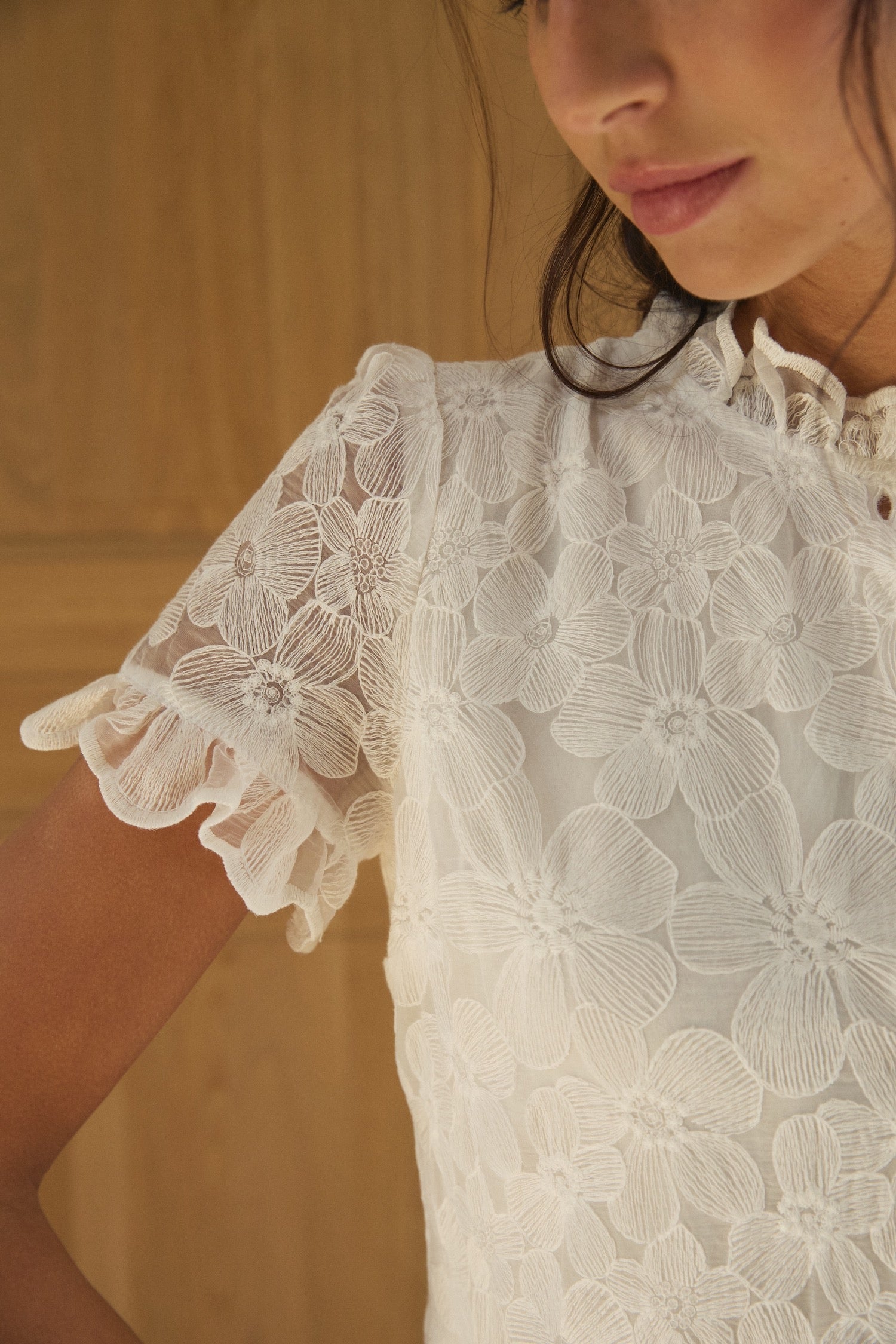 Cassis lace dress