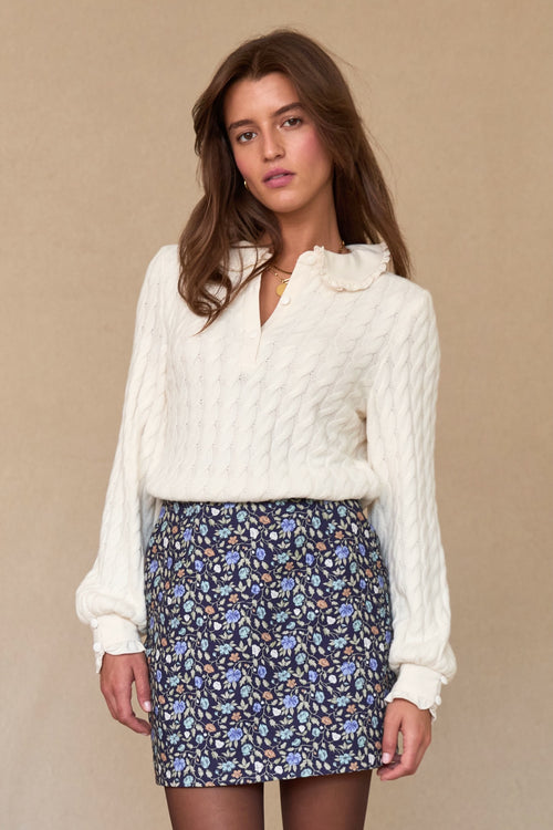 Pull Augustine écru