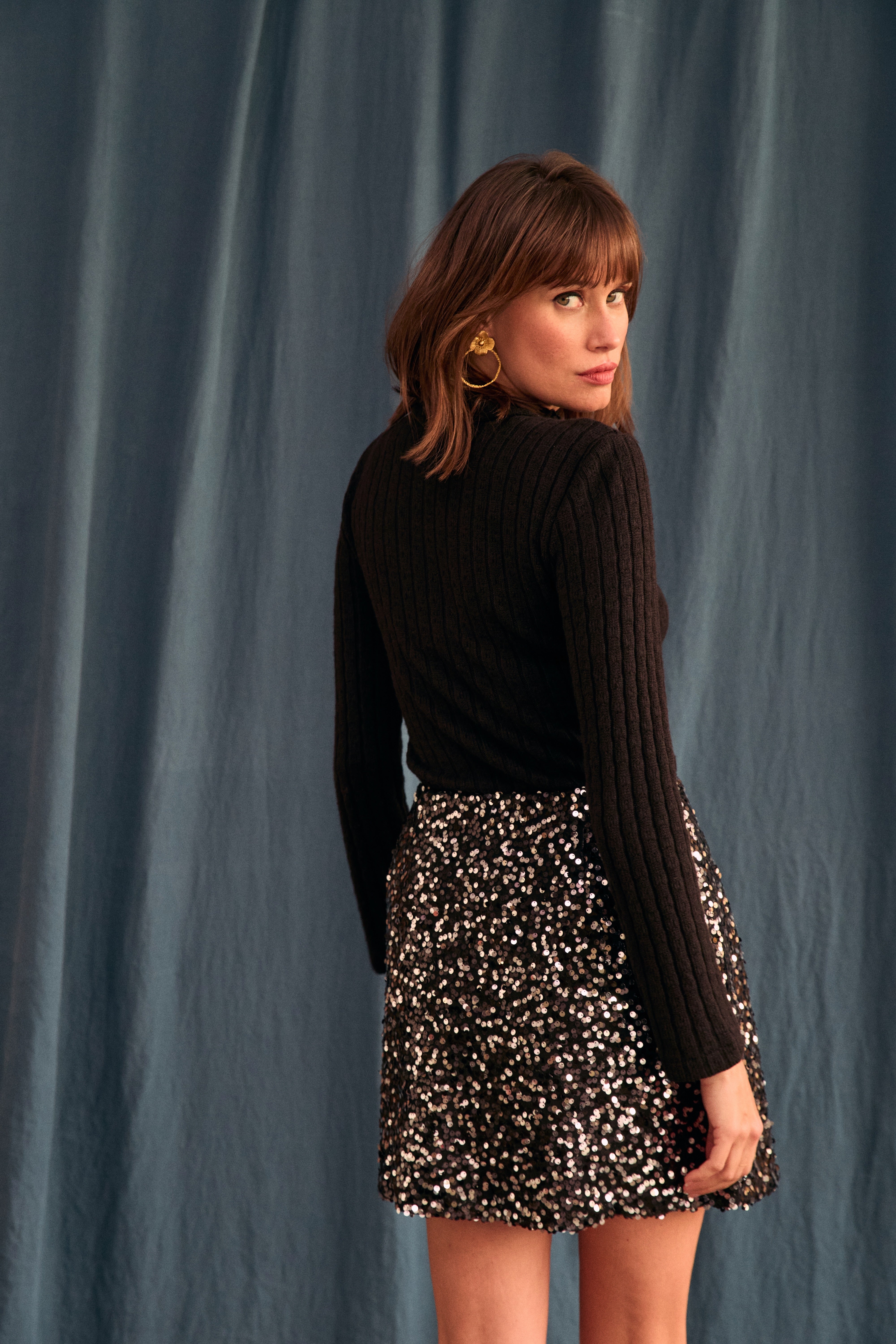 Jupe Jade sequins
