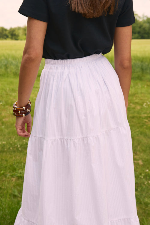 Jupe Ornella blanche