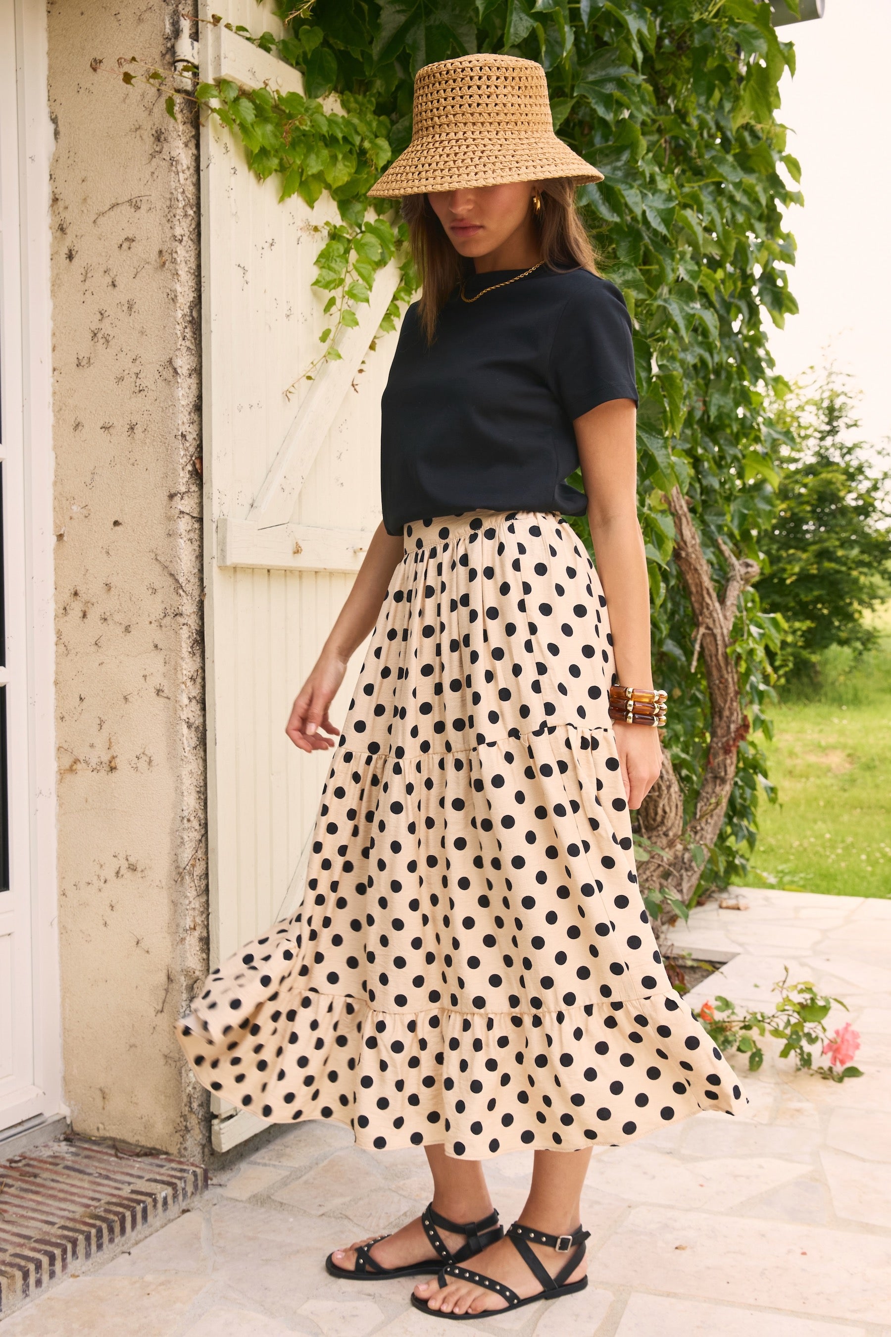 Jupe Ornella à pois