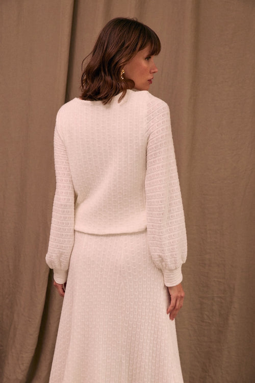 Pull Loulou écru