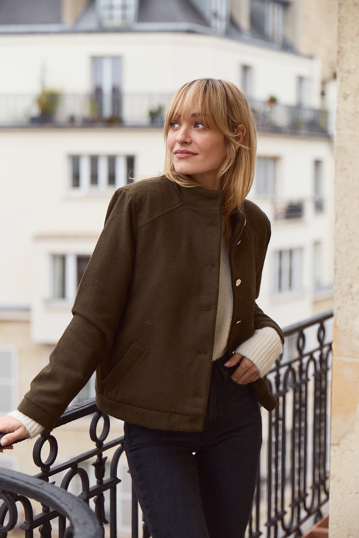 Betty khaki jacket