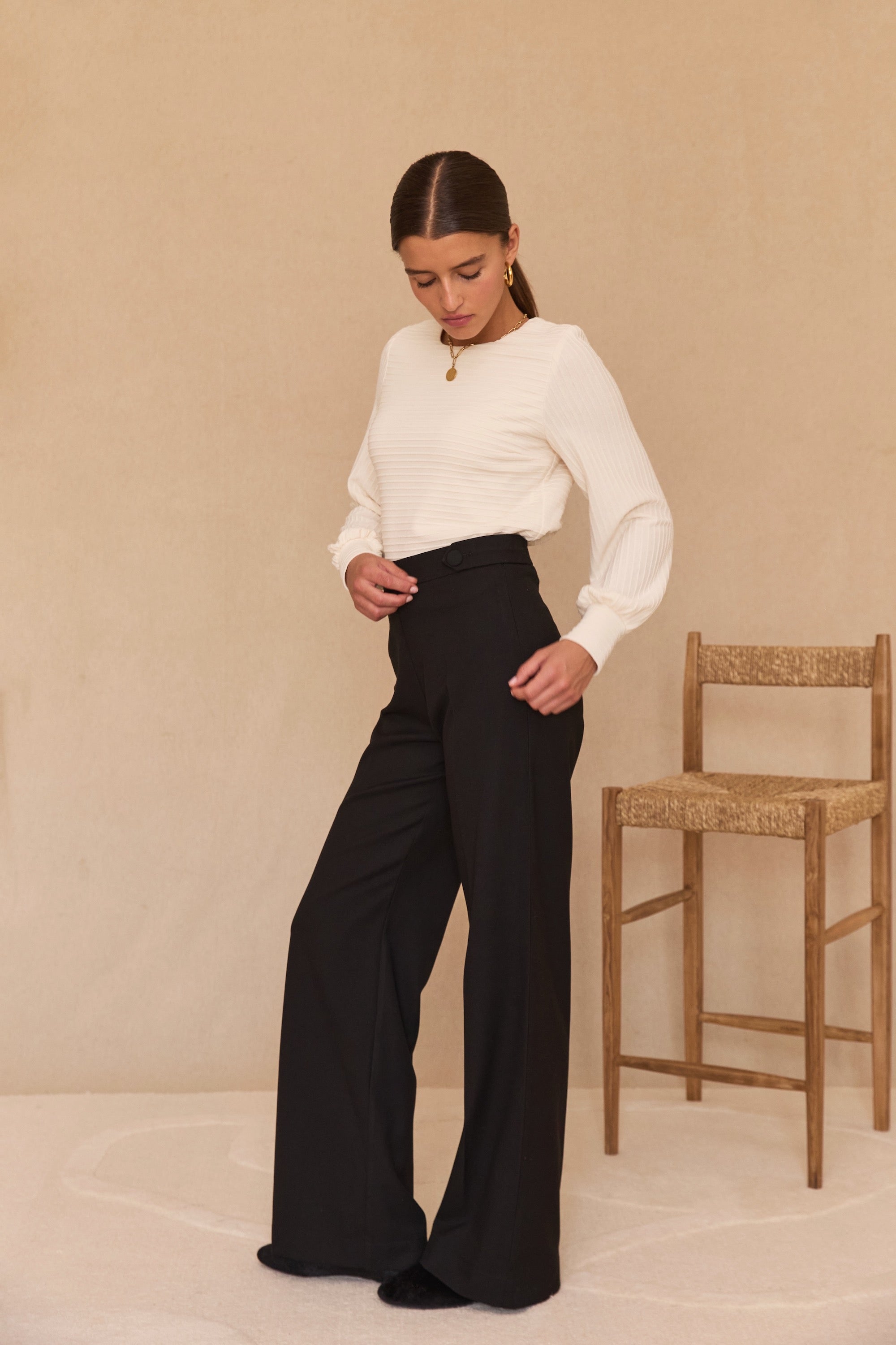 Pantalon Augusta noir