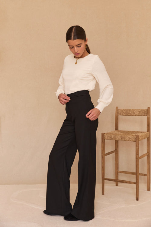 Pantalon Augusta noir