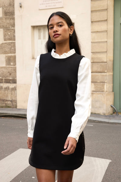 Robe Noire Jubylee Taille S/M - Mini Dos Nu, Bustier, Viscose, Neuf Avec étiquettes