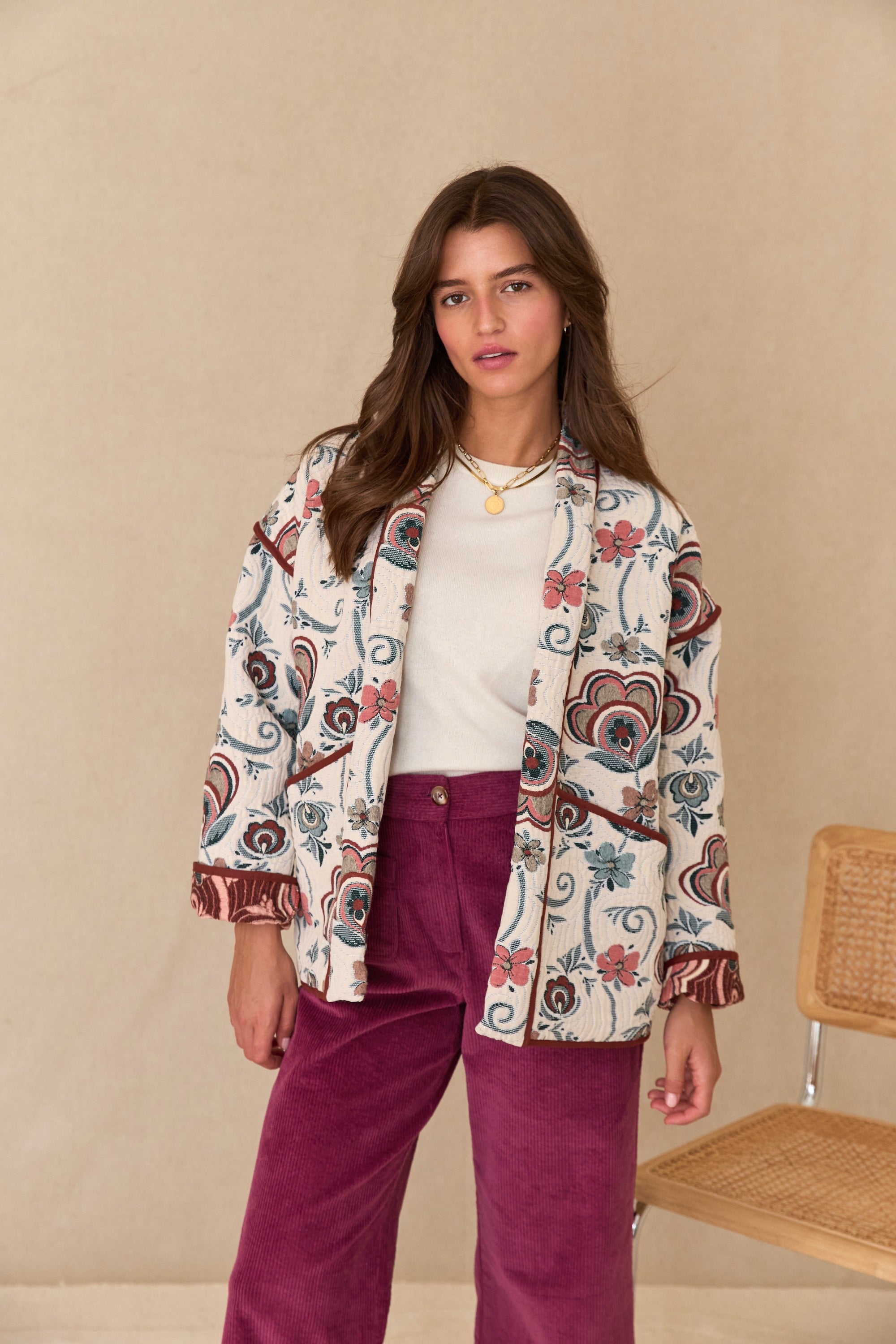 Veste Tokyo jacquard
