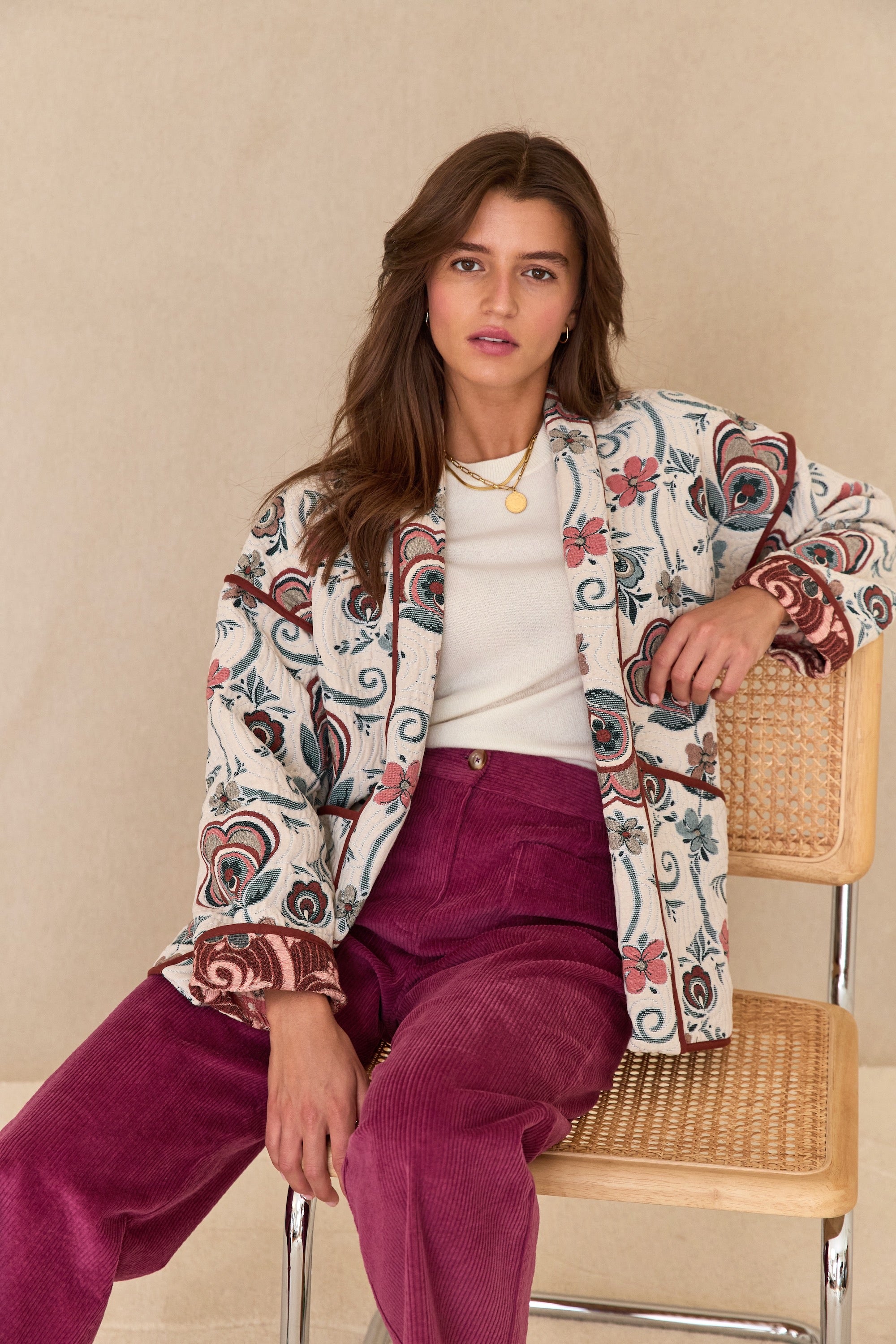 Veste Tokyo jacquard