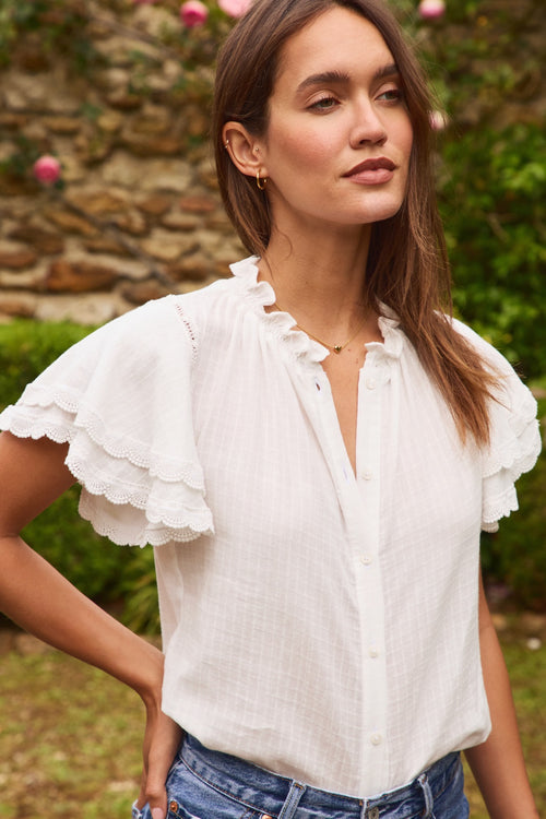 Blouse Roma écrue