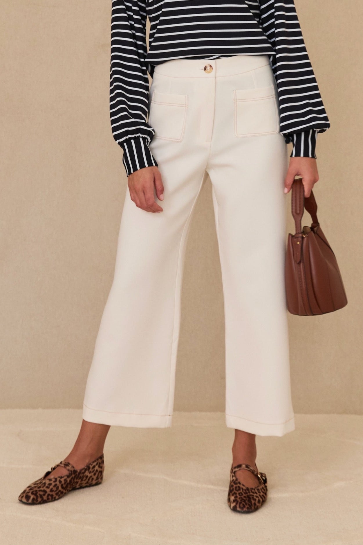 Pantalon Paimpol écru