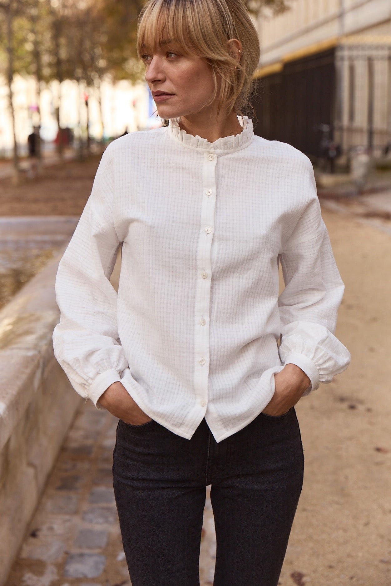 Blouse Ella écrue