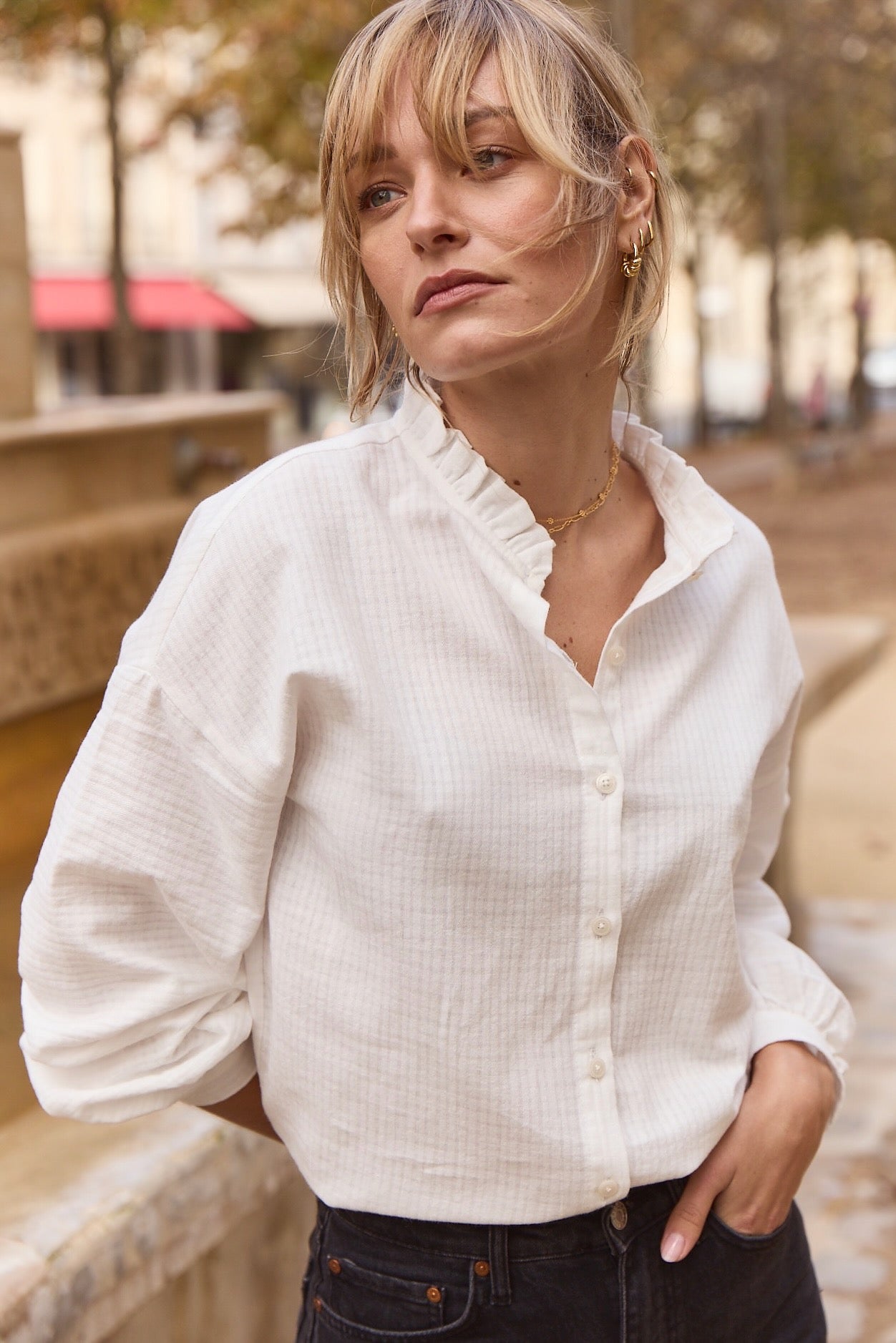 Blouse Ella écrue