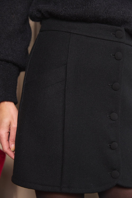 Black Pamela skirt