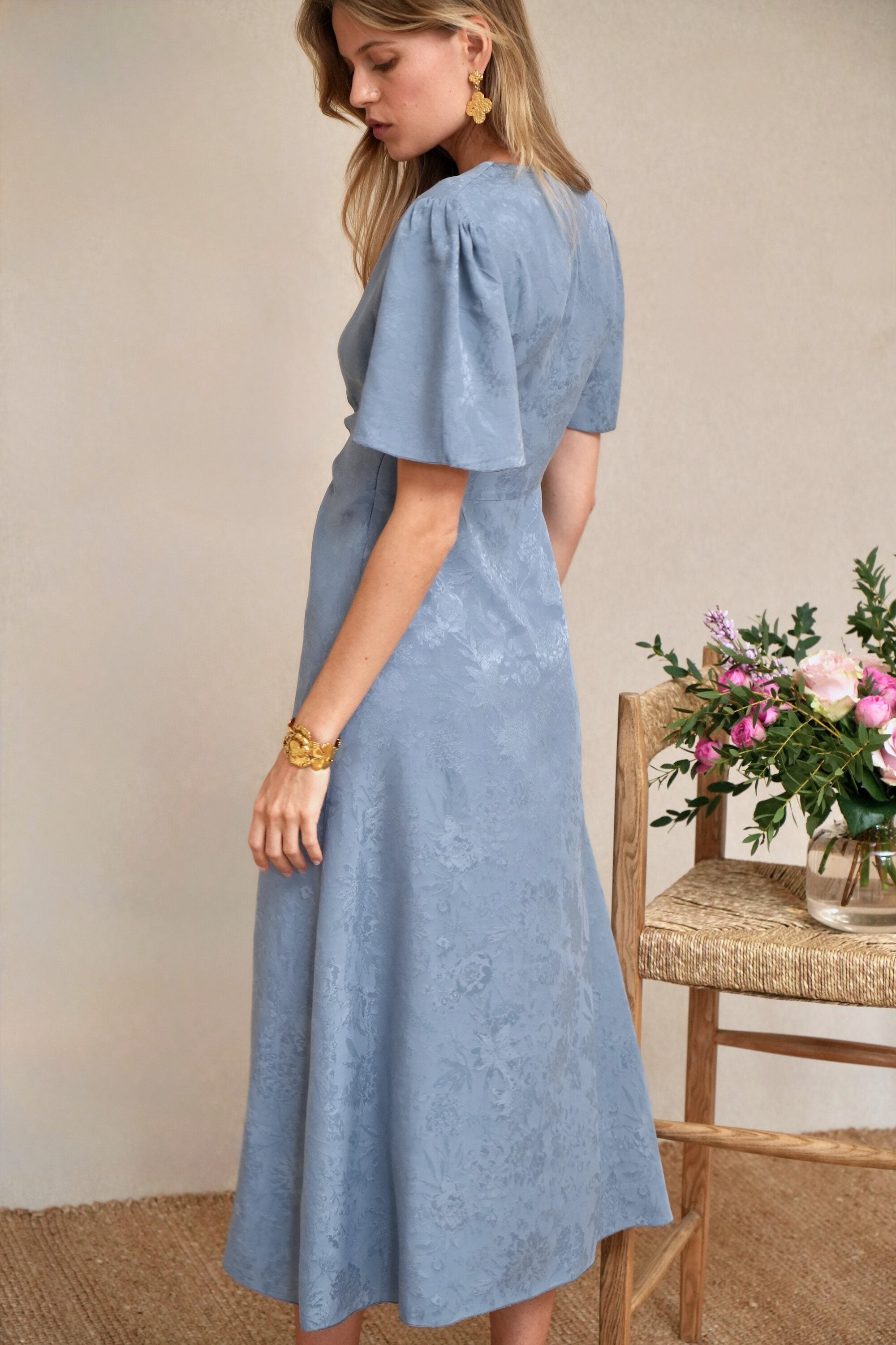 Robe Catherine ardoise