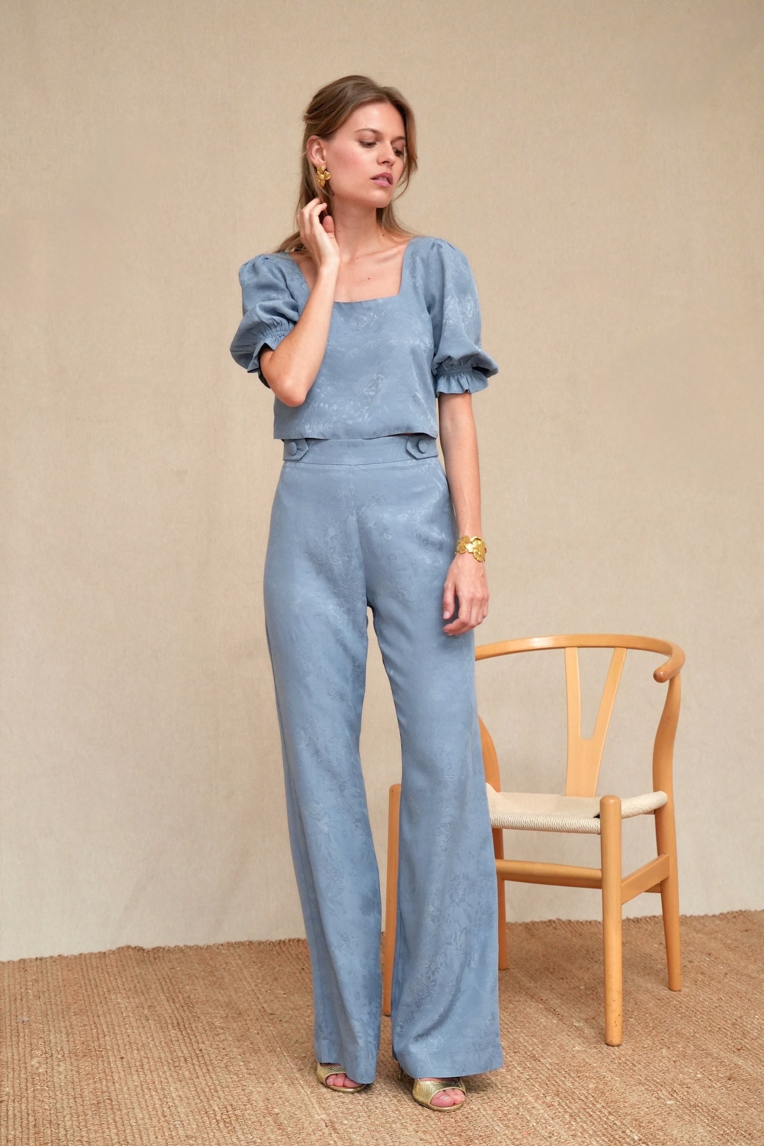 Pantalon Augusta ardoise