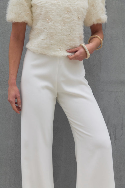 Pantalon Charles écru