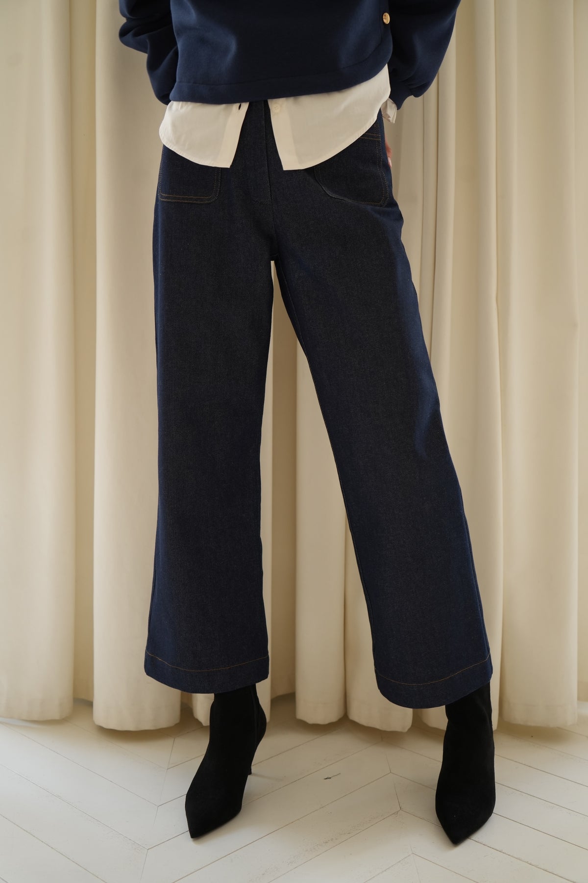 Paimpol Raw Denim Trousers