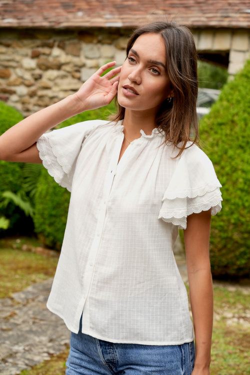 Blouse Roma écrue