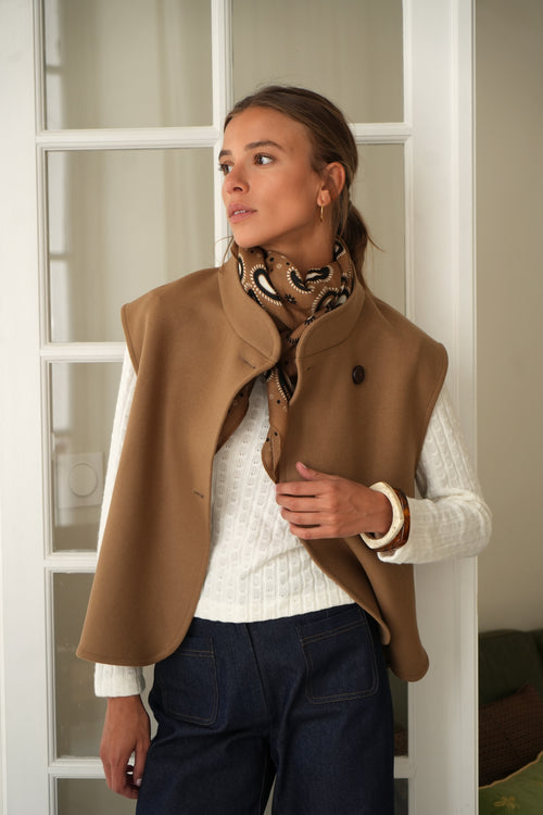 Veste Birdie moka