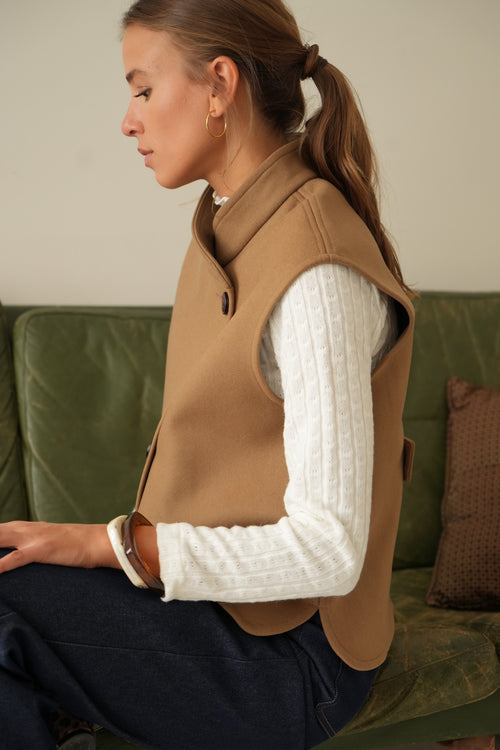 Veste Birdie moka