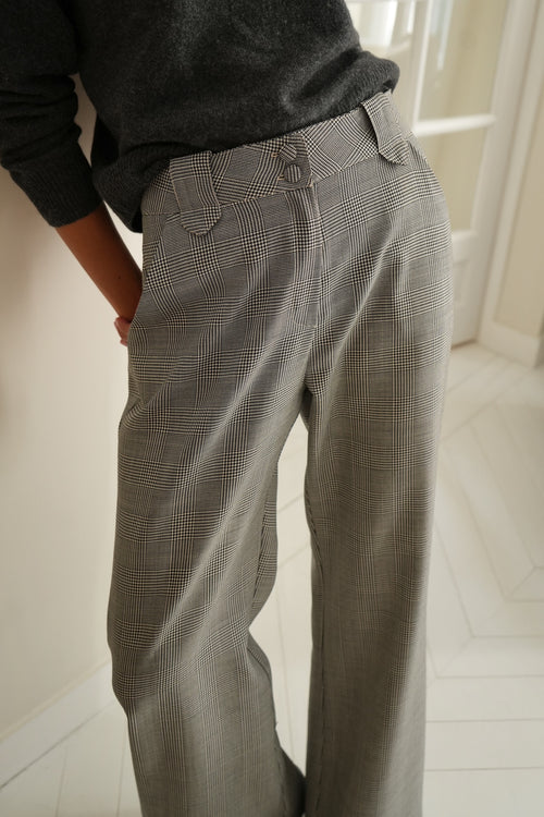 Pantalon Gaby Prince-de-Galles