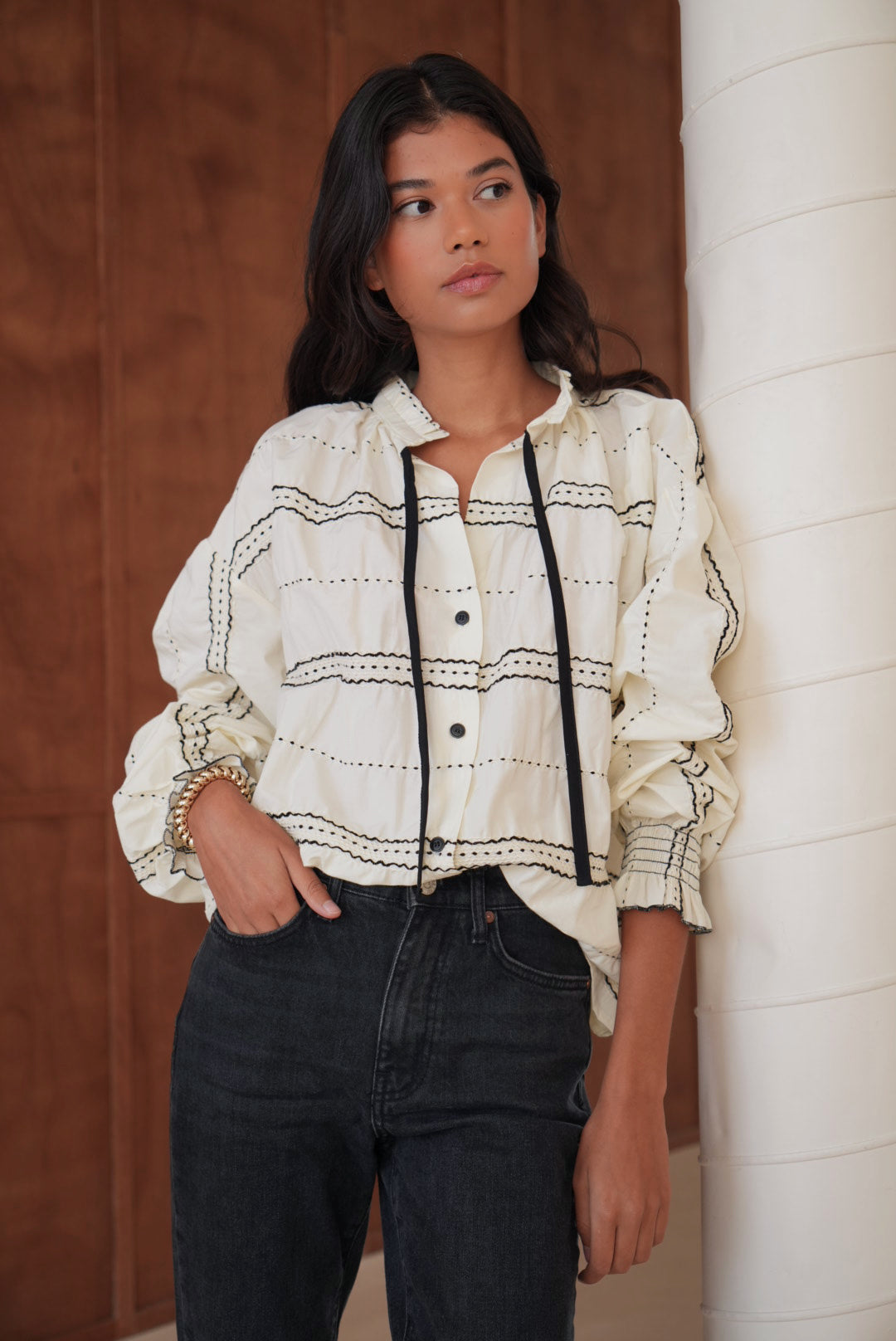 Chemise Alice écrue