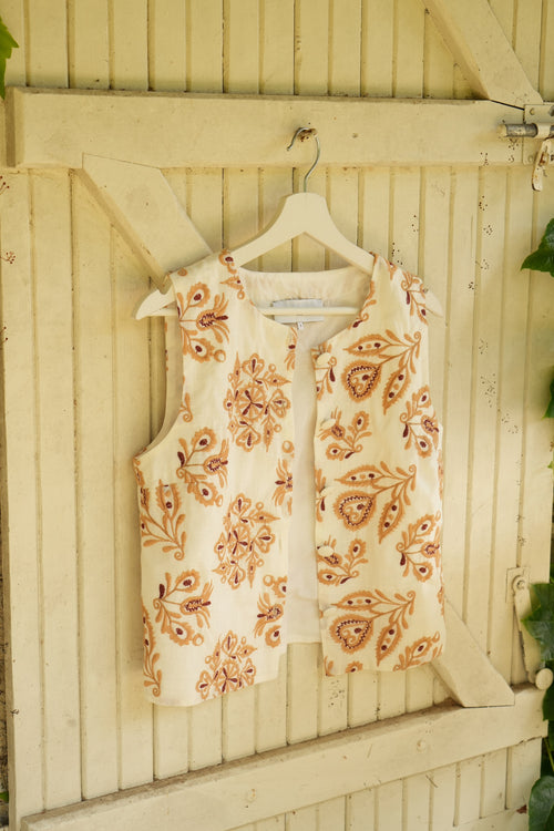 Gilet Valencia camel