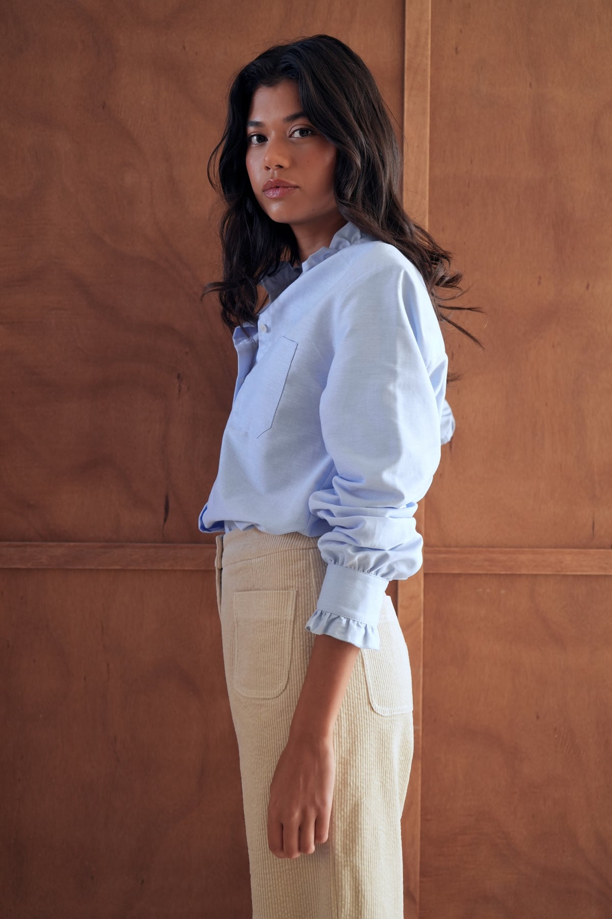Pantalon Paimpol velours beige
